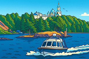 14-17.08. «О, дивный Остров Валаам!» Автобусный тур из Вологды и Череповца