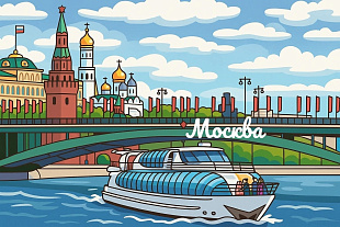 25-28.09. «Ура, мы дружно крикнули, Московские каникулы! С теплоходной прогулкой по Москва-реке» Автобусный тур из Вологды и Череповца