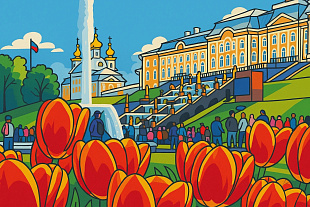 15-17.05. «Сверкает позолотой Петергоф, в фонтанных брызгах радуга струится…» Открытие фонтанов Петергофа. Автобусный тур из Вологды и Череповца