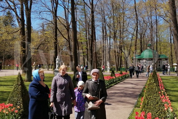 21.05. Праздник открытия фонтанов в ПЕТЕРГОФЕ!