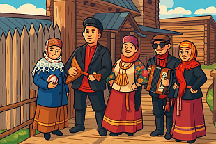 09-12.10. «Приехала баба с Новгорода, привезла вестей три короба» Автобусный тур из Вологды и Череповца