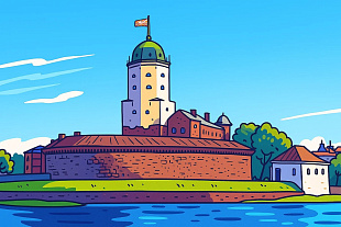 21-24.08. «Рыцари, замки, кренделя дух, едем с нами в Выборг, друг!» Санкт-Петербург-Выборг. Автобусный тур из Вологды и Череповца